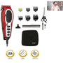 Wahl Close Cut Pro Rojo con 6 peines guía